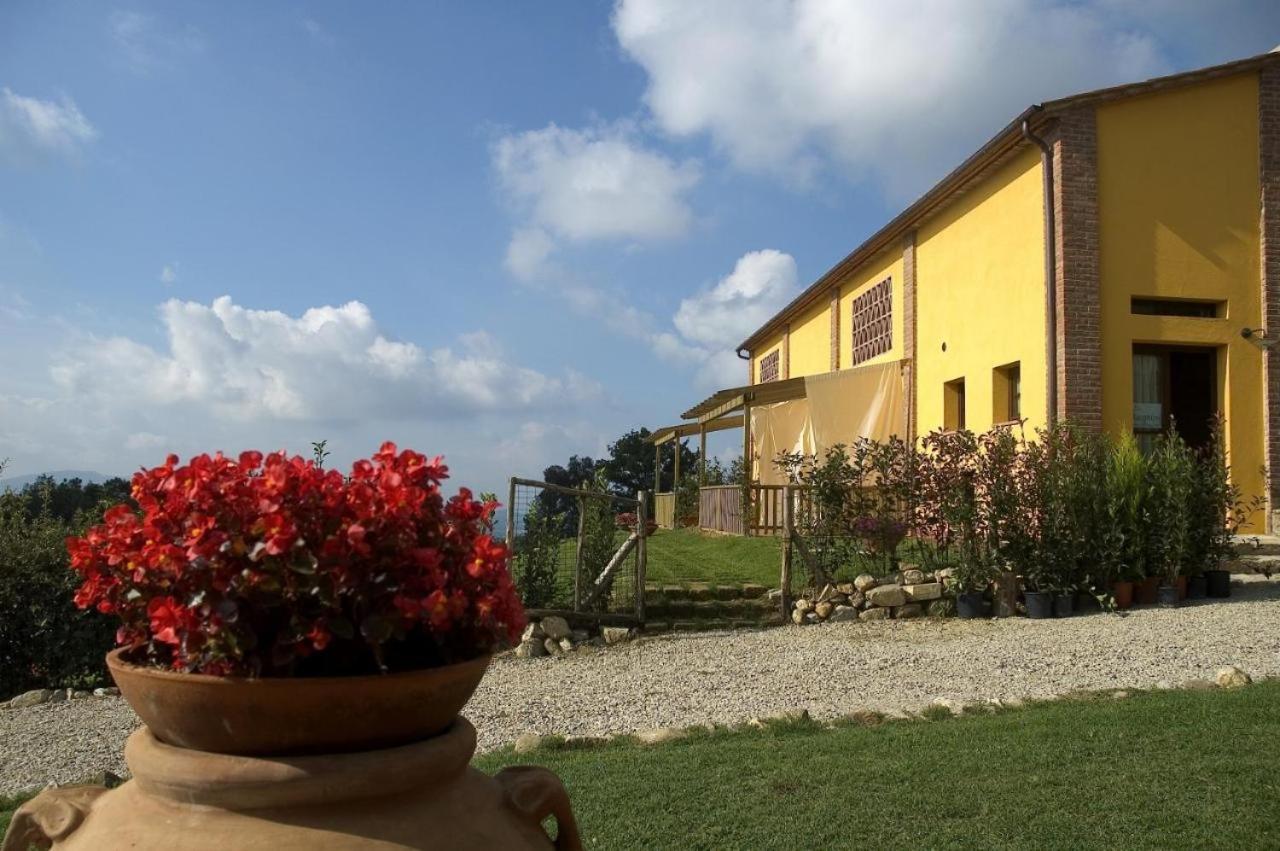גאמבאסי Agriturismo La Burraia Vicino A San Gimignano מראה חיצוני תמונה