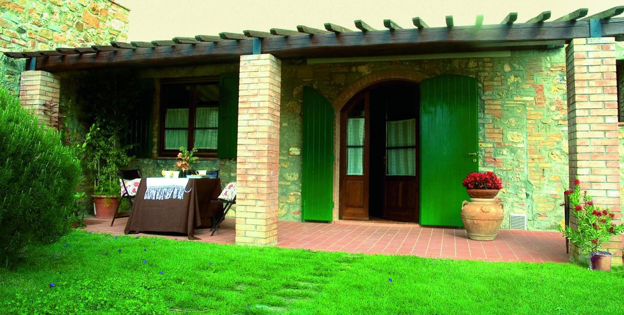 גאמבאסי Agriturismo La Burraia Vicino A San Gimignano מראה חיצוני תמונה